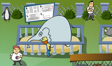 Milton The Penguin: Zoo Escape